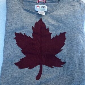 HBC Hudson’s Bay Company Olympics Canada Grey Cotton Tee shirt - Medium